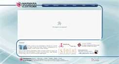 Desktop Screenshot of marmaraelektronik.com